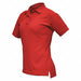 Womens Tactical Polo Red Short Sleeve XS