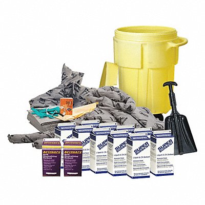 Spill Kit 55 gal 2-Wheel Universal