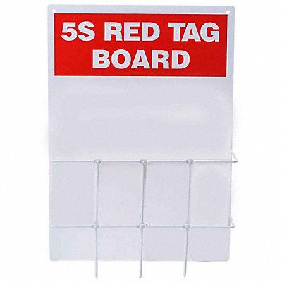 Red Tag Binder Station No Binder