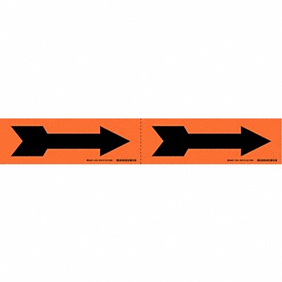 Pipe Marker (Arrow) 2 1/4in H 7in W