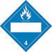 DOT Container Placard 10-3/4 Label W