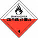 DOT Container Placard 10-3/4 Label W
