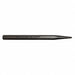 Center Punch 4 in L Steel Black Oxide