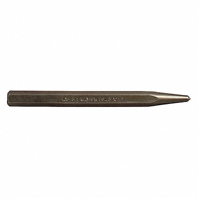 Center Punch 5 in L Steel Shot Blast