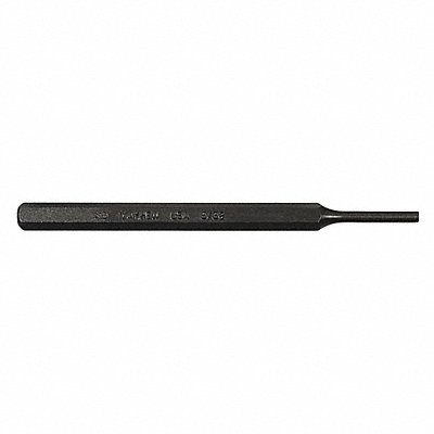 Pin Punch 5in L 5/32in Tip Steel BO
