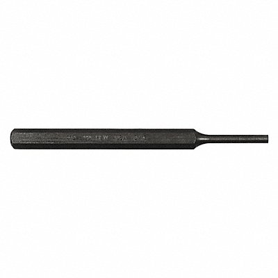 Pin Punch 5-1/4in L 3/16in Tip Steel BO