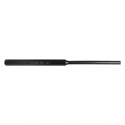 Pin Punch 8in L 1/4in Tip Steel BO