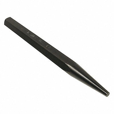 Solid Punch 6in L 5/16in Tip Steel BO