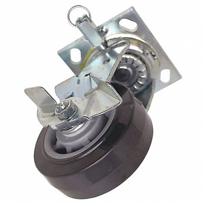 Swivel Caster w Lock PL/SB 5 in x 2 in