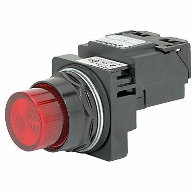 H6730 Pilot Light Red 30mm