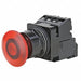 H5376 Illuminated Push Button 30mm 1NO/1NC Red