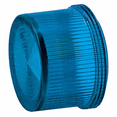 Push Button Cap Illuminated 30mm Blue