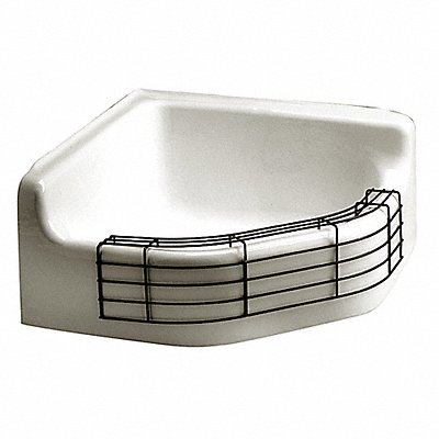 Amer Std Svc Sink Corner 25inx13inx8in