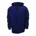 H3395 FR Zip Hooded Sweatshirt Navy M