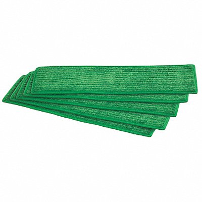 Mop Flat 18 in x 5 in Green PK5