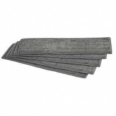 Mop Flat 18 in x 5 in Gray PK5