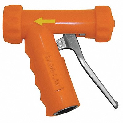 Spray Nozzle SS Safety Orange