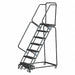 Rolling Ladder Serrated Step Tread Steel