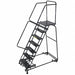 Rolling Ladder Serrated Step Tread Steel