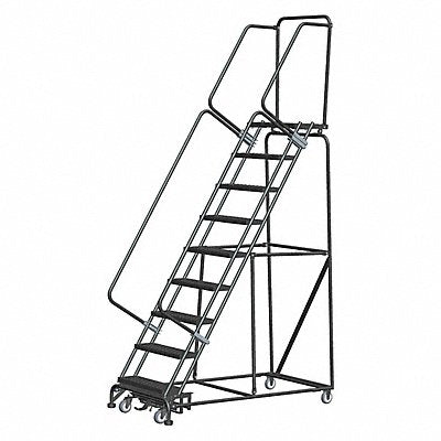 Rolling Ladder Expanded Metal Step Tread