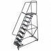 Rolling Ladder Serrated Step Tread Steel