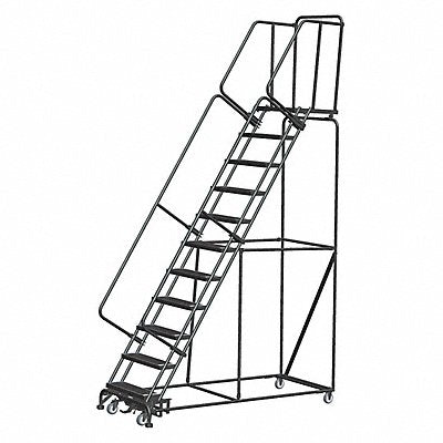 Rolling Ladder Perforated Step Tread