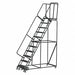 Rolling Ladder Serrated Step Tread Steel