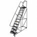 Rolling Ladder Perforated Step Tread