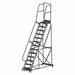 Rolling Ladder Serrated Step Tread Steel