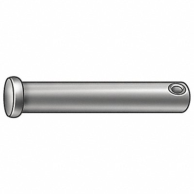 Clevis Pin 2 in L Steel 0.25 in dia PK25