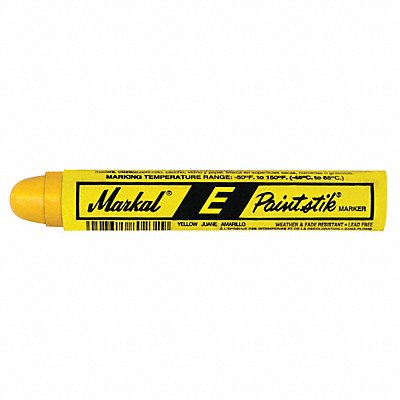 Solid Paint Marker Yellow 1/2 in Tip