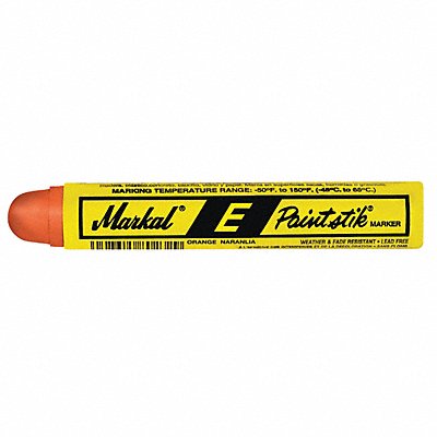 Solid Paint Marker Orange 1/2 in Tip