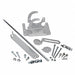Remote Mounting Kit 7 1/2in H 5 1/8in L
