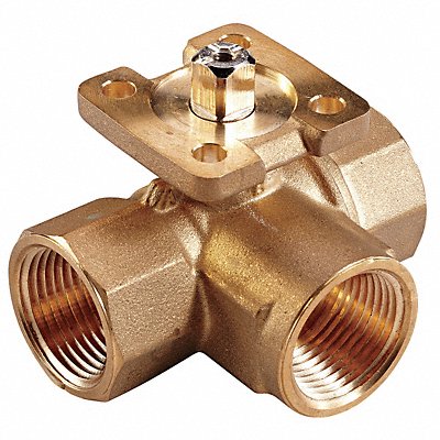 Ball Valve 3 Way SS Trim (F)NPT 1/2