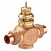 Globe Valve 2-Way NO 1-1/2 In Sweat