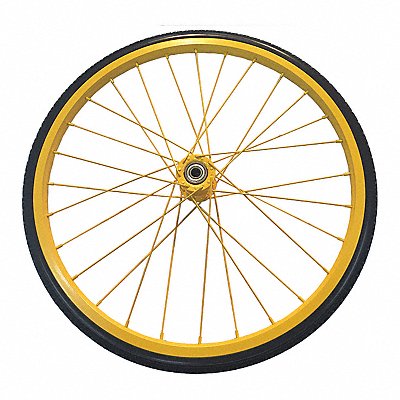 Antique Wagon Wheel Yellow