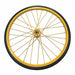 Antique Wagon Wheel Yellow