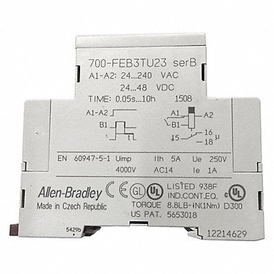 Timer 120V/230V Dual Off Delay