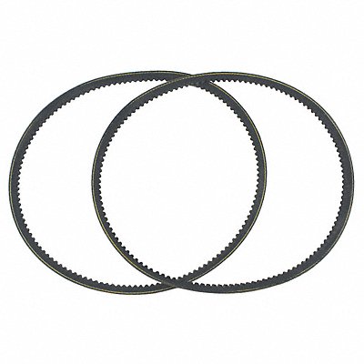 Cogged V-Belt 1/2 in x 30 in L PK2