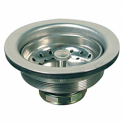 Sink Drain 4 1/2 in Dia SS