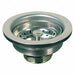Sink Drain 4 1/2 in Dia SS