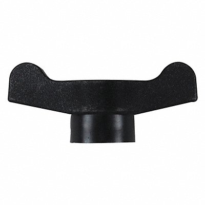 Knob Wing 5/16-18 in Black