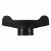Knob Wing 5/16-18 in Black