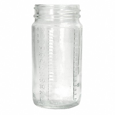 Bottle 68 mm H Clear 33 mm Dia PK432