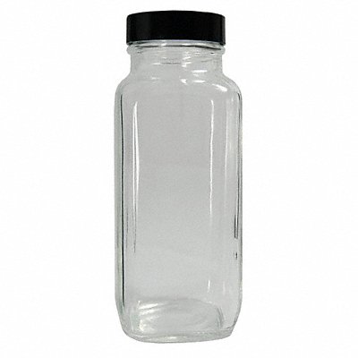 Bottle 72 mm H Clear 30 mm Dia PK48