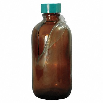 Bottle 112 mm H Amber 48 mm Dia PK24