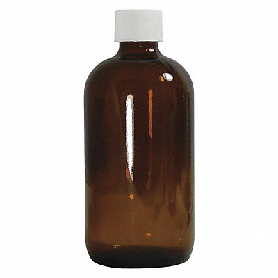 Bottle 168 mm H Amber 75 mm Dia PK60