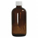 Bottle 168 mm H Amber 75 mm Dia PK60