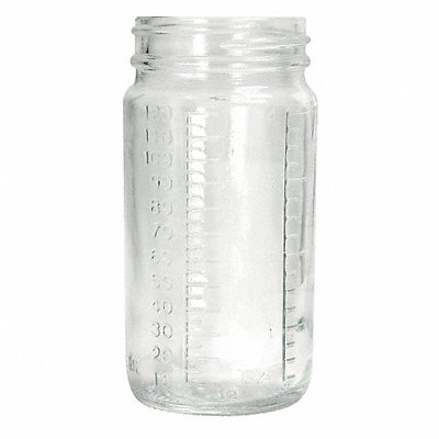 Bottle 127 mm H Clear 62 mm Dia PK24