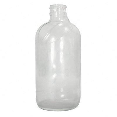 Bottle 137 mm H Clear 60 mm Dia PK108